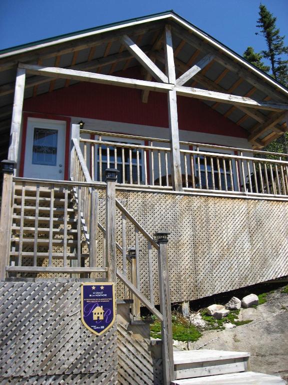 Chalet De La Montagne Tadoussac Exterior foto