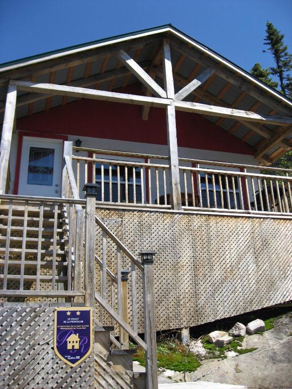 Chalet De La Montagne Tadoussac Exterior foto